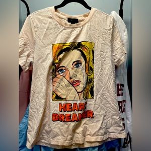 Graphic t shirt Heart Breaker